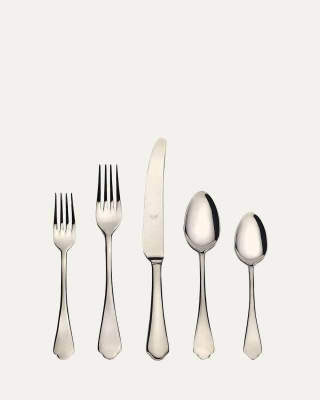 Dolce Vita Champagne 5-Piece Flatware Set